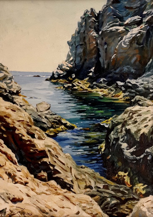 Скалы и море
