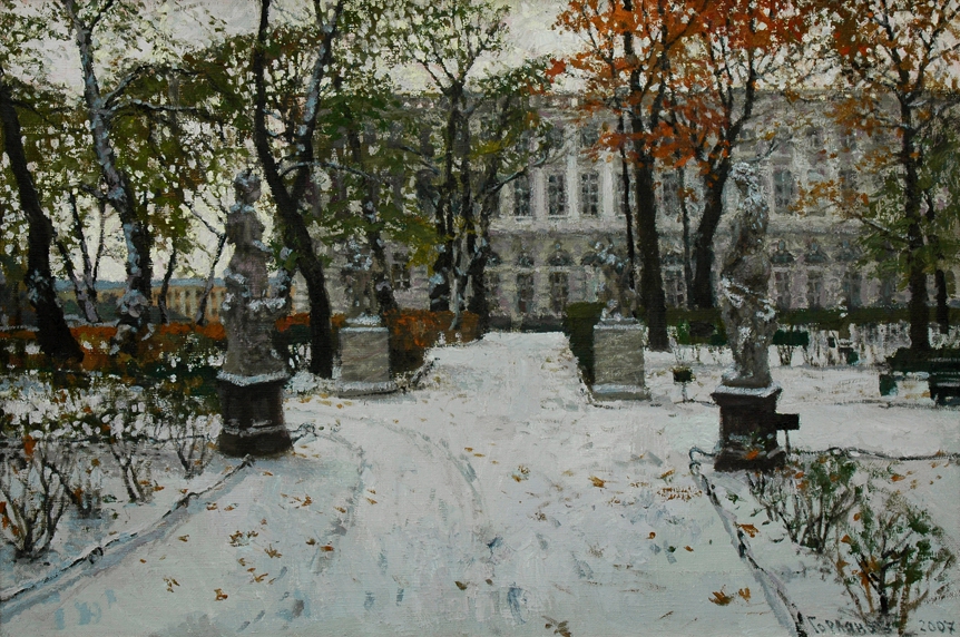Зима в Летнем саду