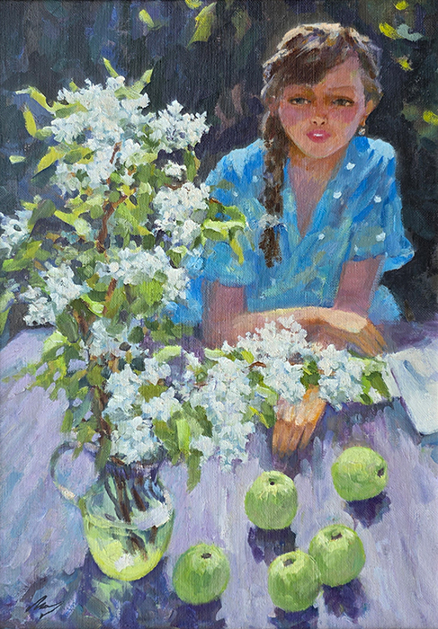 Девушка за книгой