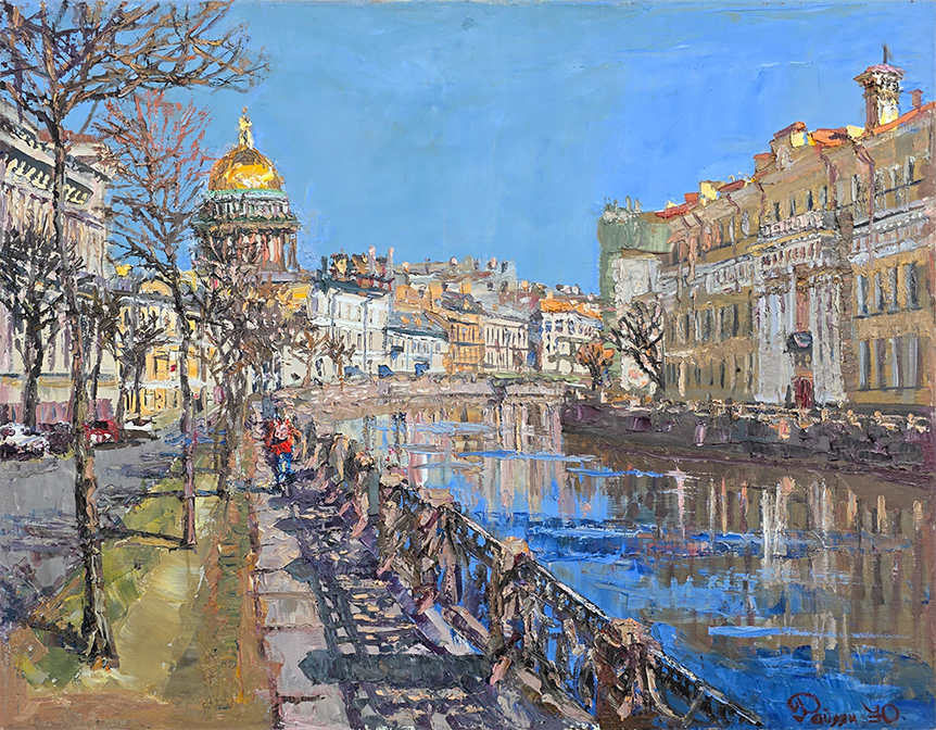 Весеннее солнце на Мойке