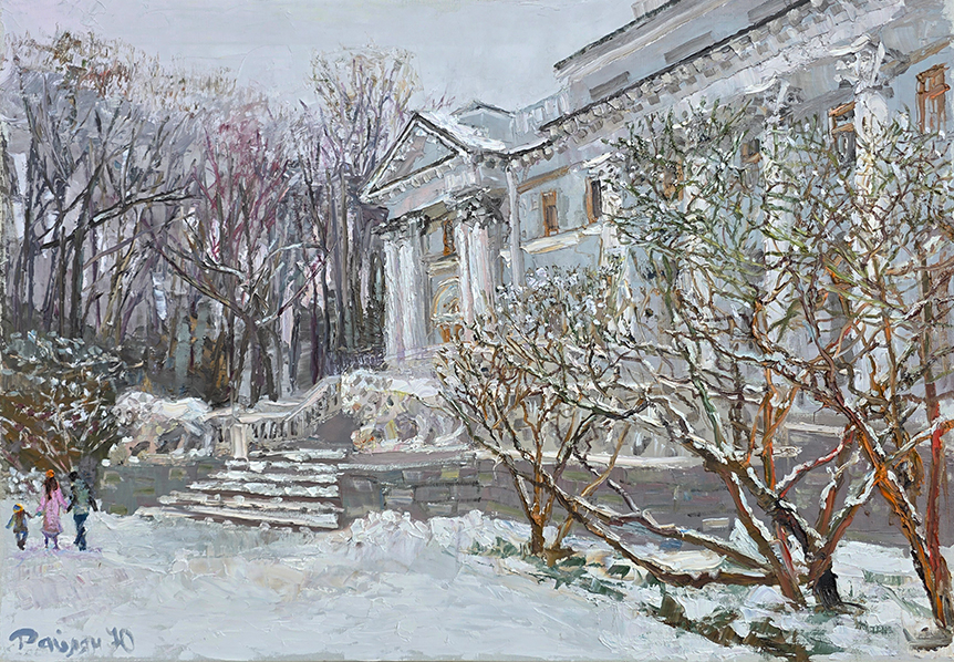 Зима в парке